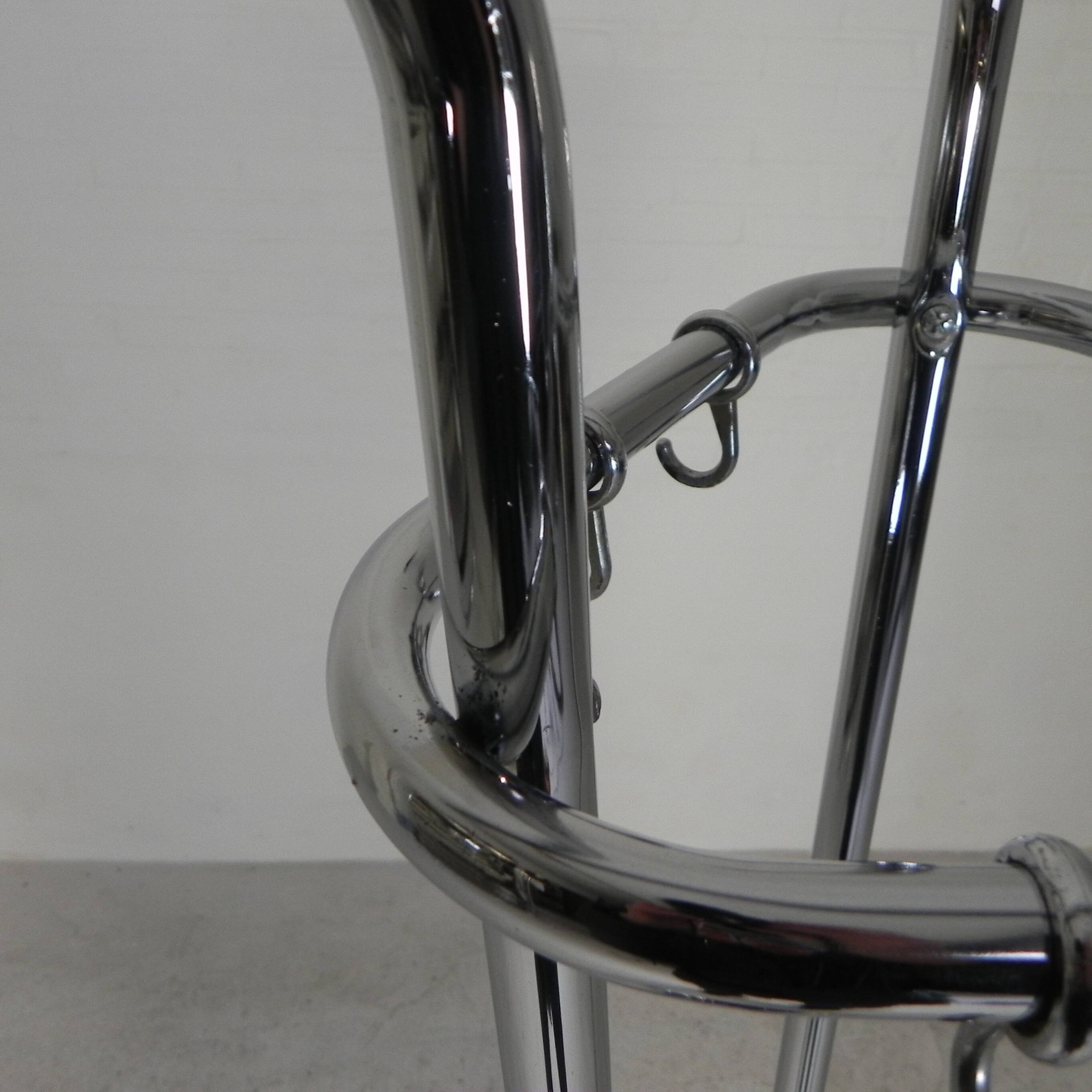 Sturdy standing Tubax coat rack, 1960s