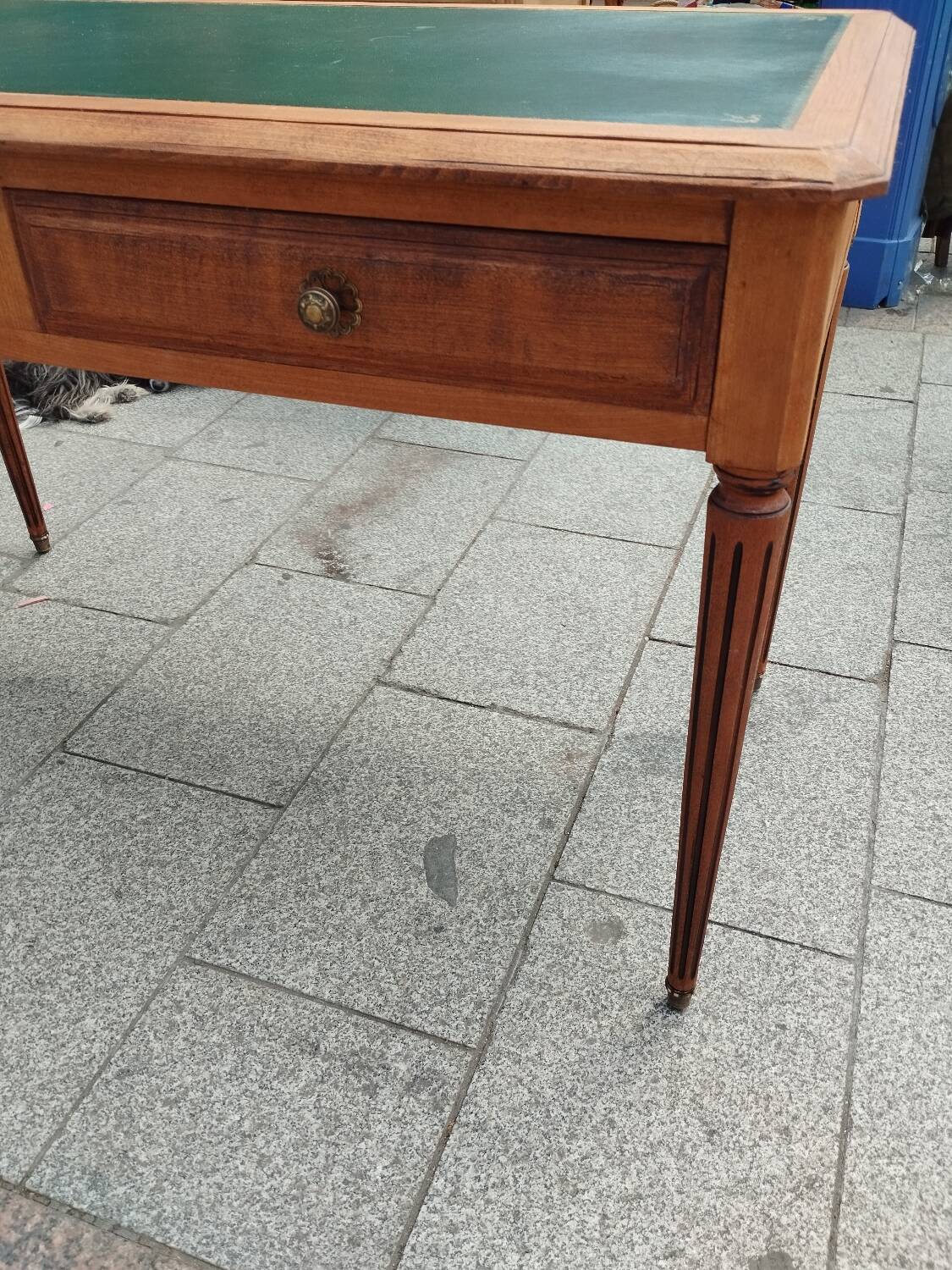 Old Louis XVI style flat desk