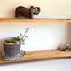 Vintage wooden shelf