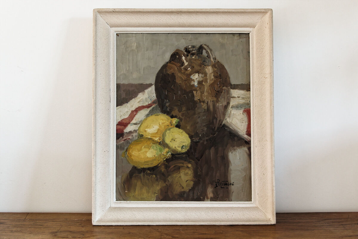 Still life with lemons