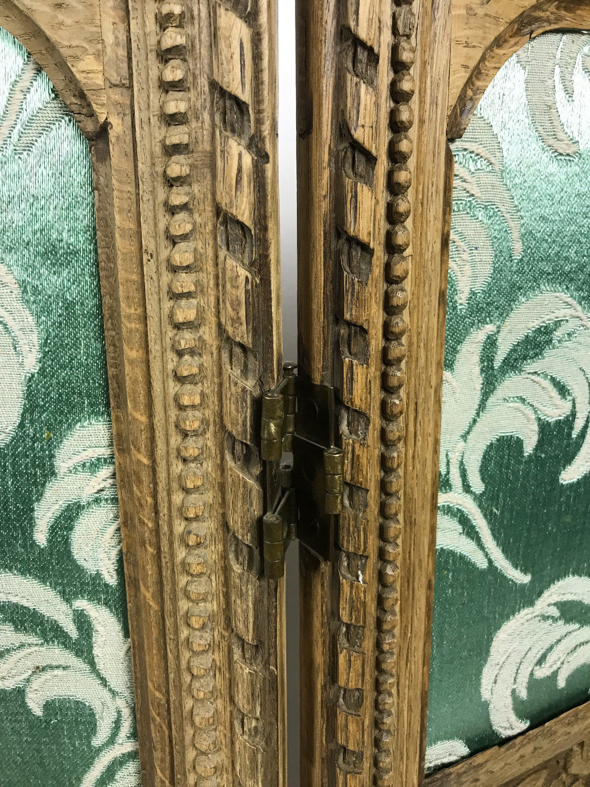 Screen 4 panels sculpe style Louis XVI era wooden 19th century