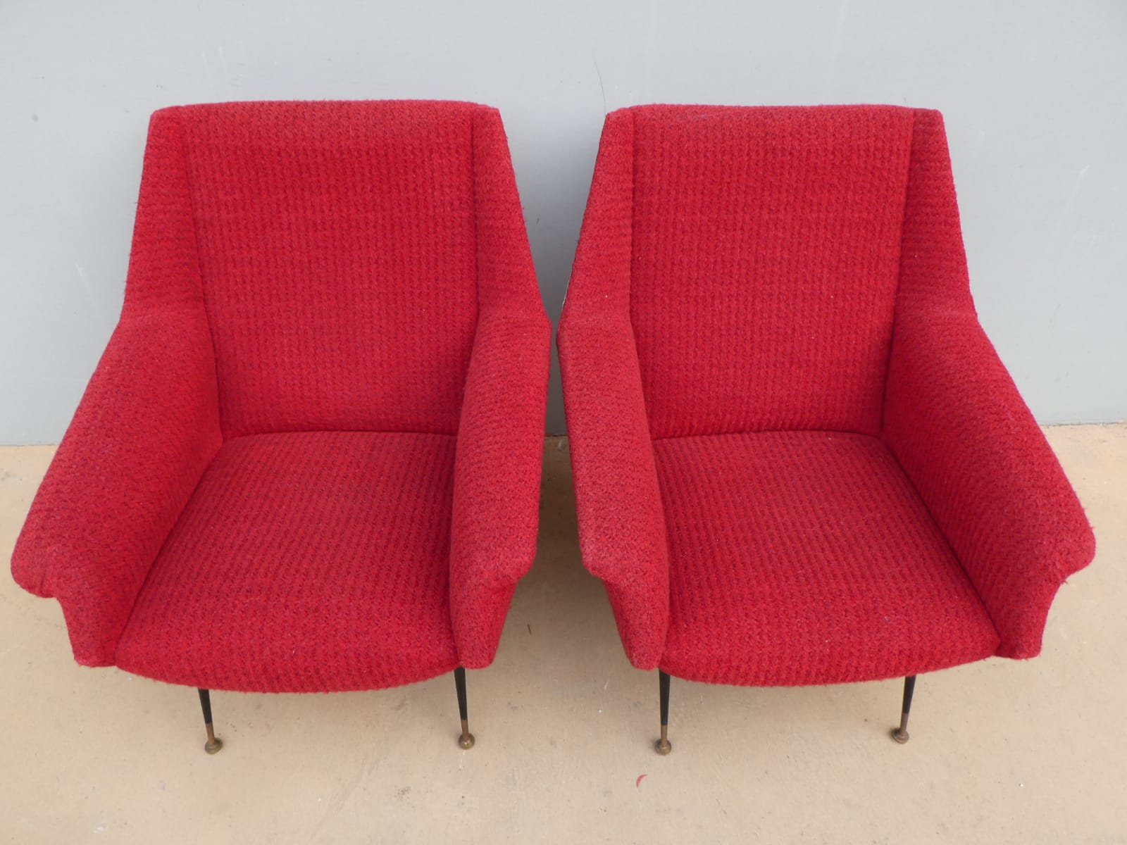 Paire de fauteuils vintage Italie, 1960