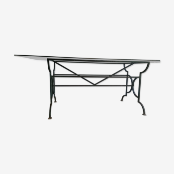 Superb iron table foge