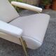 poltrona D.153.1 deza distex en cuir gio ponti pour molteni