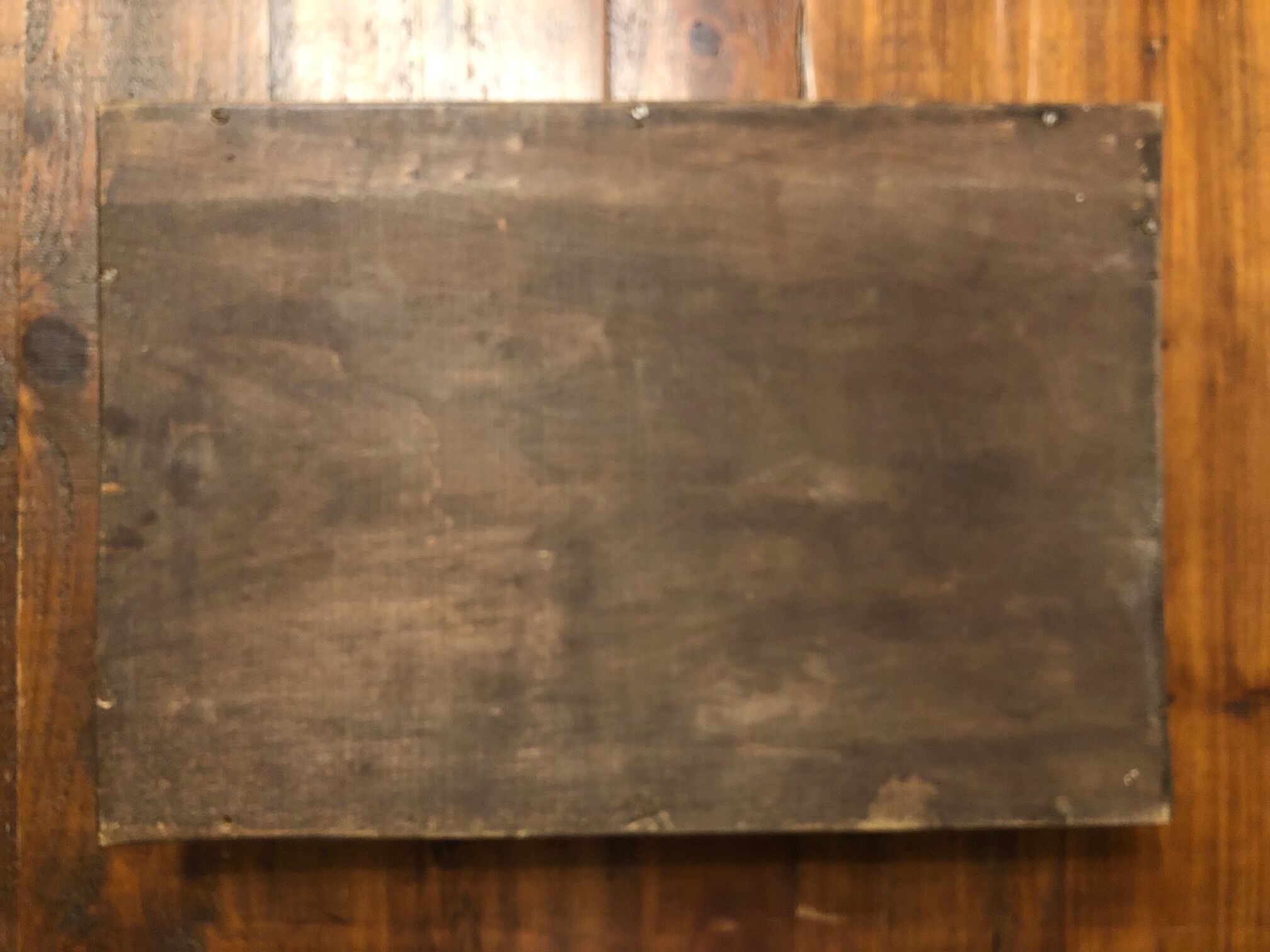 Pyrograved wooden platter - Asian decor