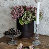 Bougeoir en verre