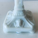 Opaline candle holder