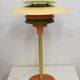 Lampe de bureau danoise unique en rose et vert par Lyskaer - Modèle 2252 -
