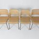 Suite de 4 chaises vintage