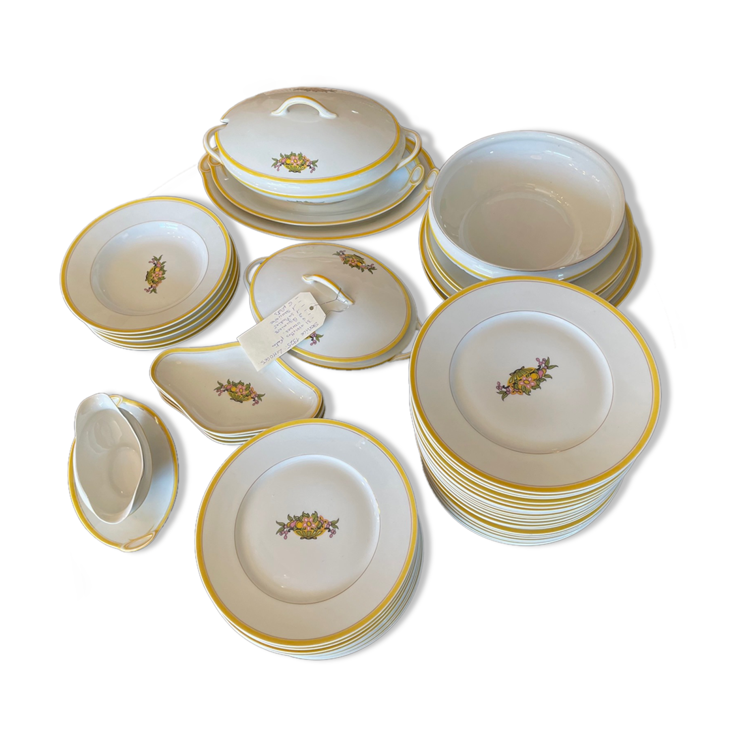 Limoges porcelain service