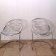 Paire de fauteuils chrome vintage de Gastone Rinaldi 1970
