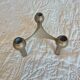 Pair of modular vintage candlesticks – attributed to Nagel S22