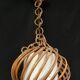 Vintage rattan pendant lamp