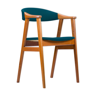 Fauteuil en teck danois du milieu du siècle, années 1960