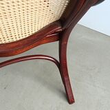 Thonet No. 1 Bentwood and Webbing Folding Arm Chair