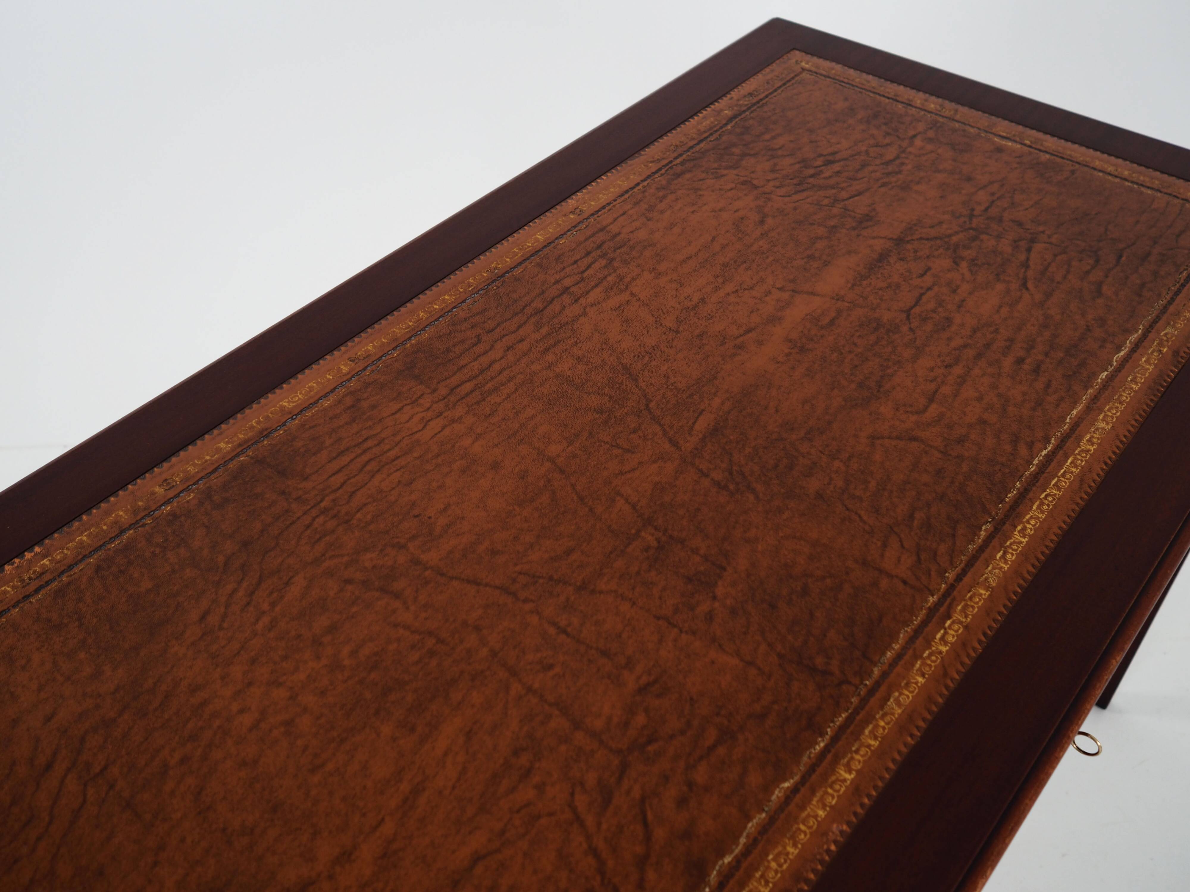 Mahogany desk, Danish design, 1970s, production: Denmark