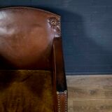 Antique club armchair