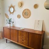 Vintage sideboard from 1962, signed