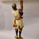 Nubian flare in wood and lacquered metal