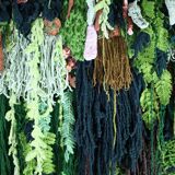 Large tapestry "green wall"