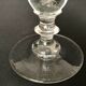 Glass oil lamp blows on foot shower