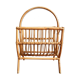 Porte revue vintage en rotin