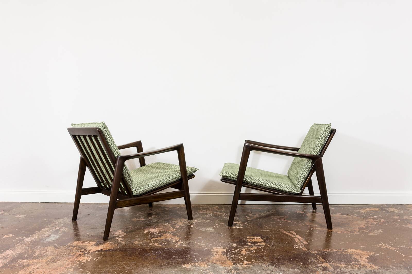 Fauteuils Mid Century Modernes Type 300 130, 1960s, Set de 2
