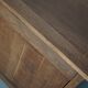Antique French oak shop cabinet / kitchen island, 1930s
