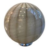 Italian Table Lamp Murano Glass by SimoEng in Light Brown