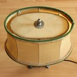 Mid Century table lamp on a pewter foot - Vintage
