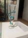 Blown glass vase. 1990