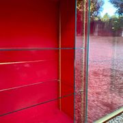 Large vintage 70s display case