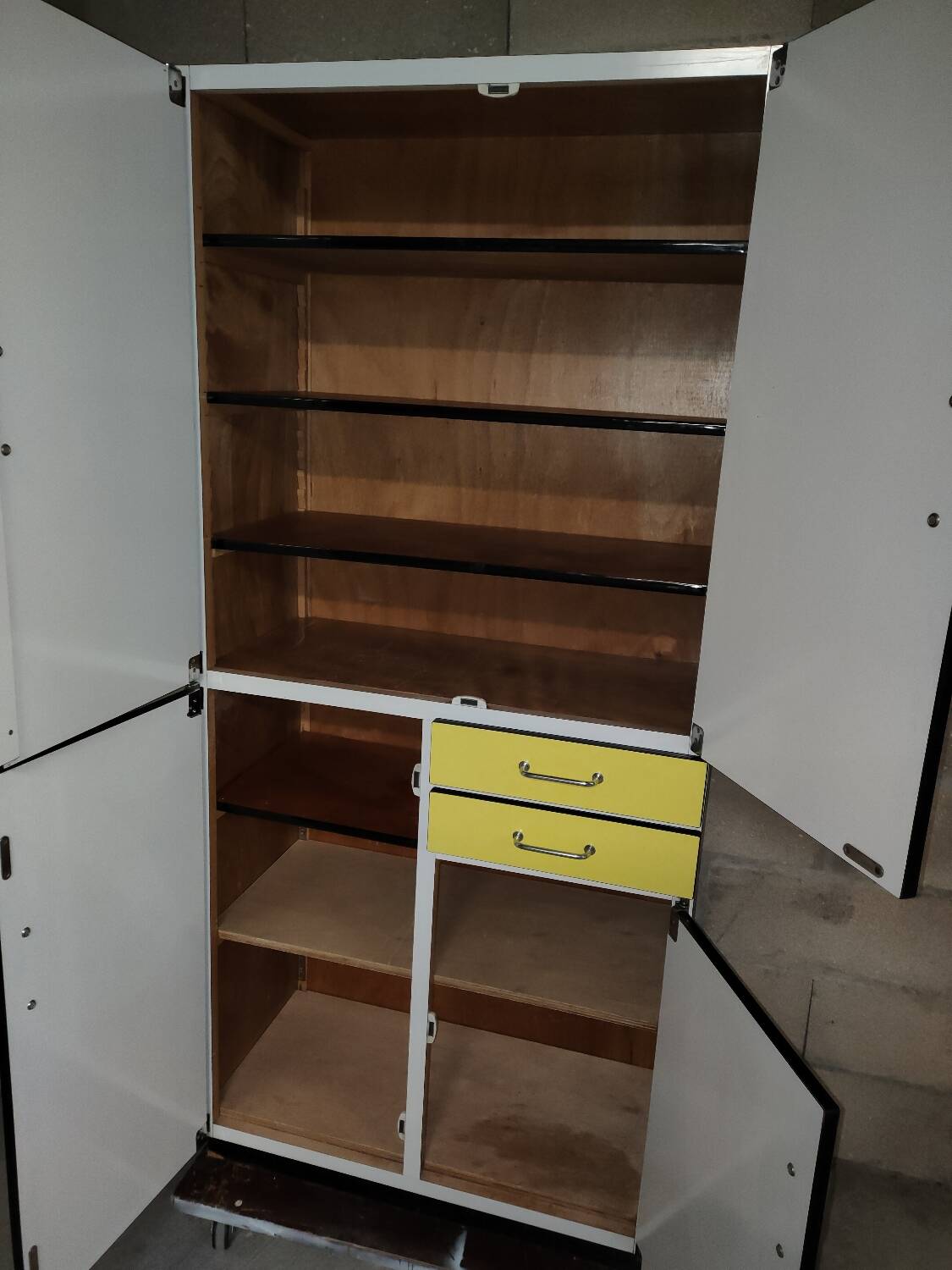 Vintage formica kitchen cabinet 1963