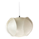 Midcentury space age cocoon hanging pendant ceiling lamp, 1960s