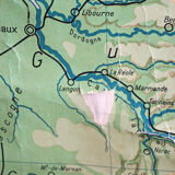 Geography map "France and Benelux"