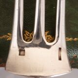 Service, covered to cut, leg christofle old model louis xv around 1900