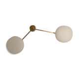 Plafonnier "Due Lune" d'Angelo Lelli