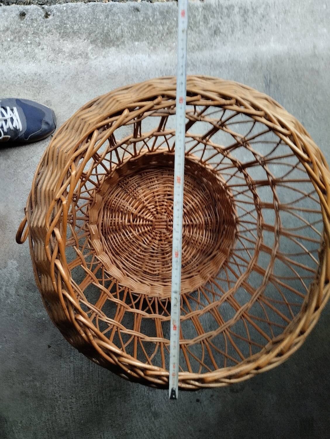 Large wicker basket