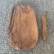 Wooden butter dish