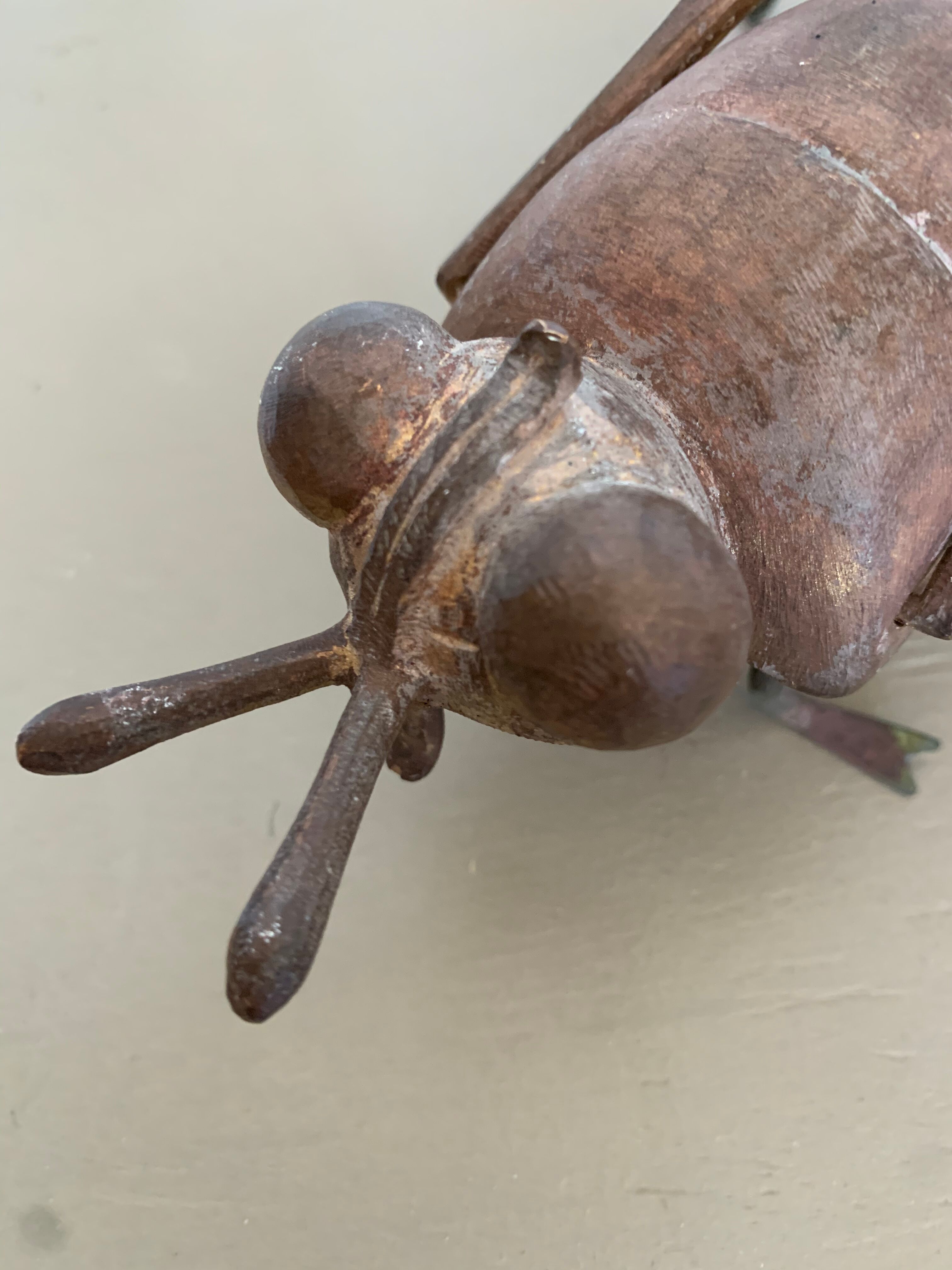 Brass fly ashtray 1970