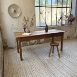Table de ferme en cerisier