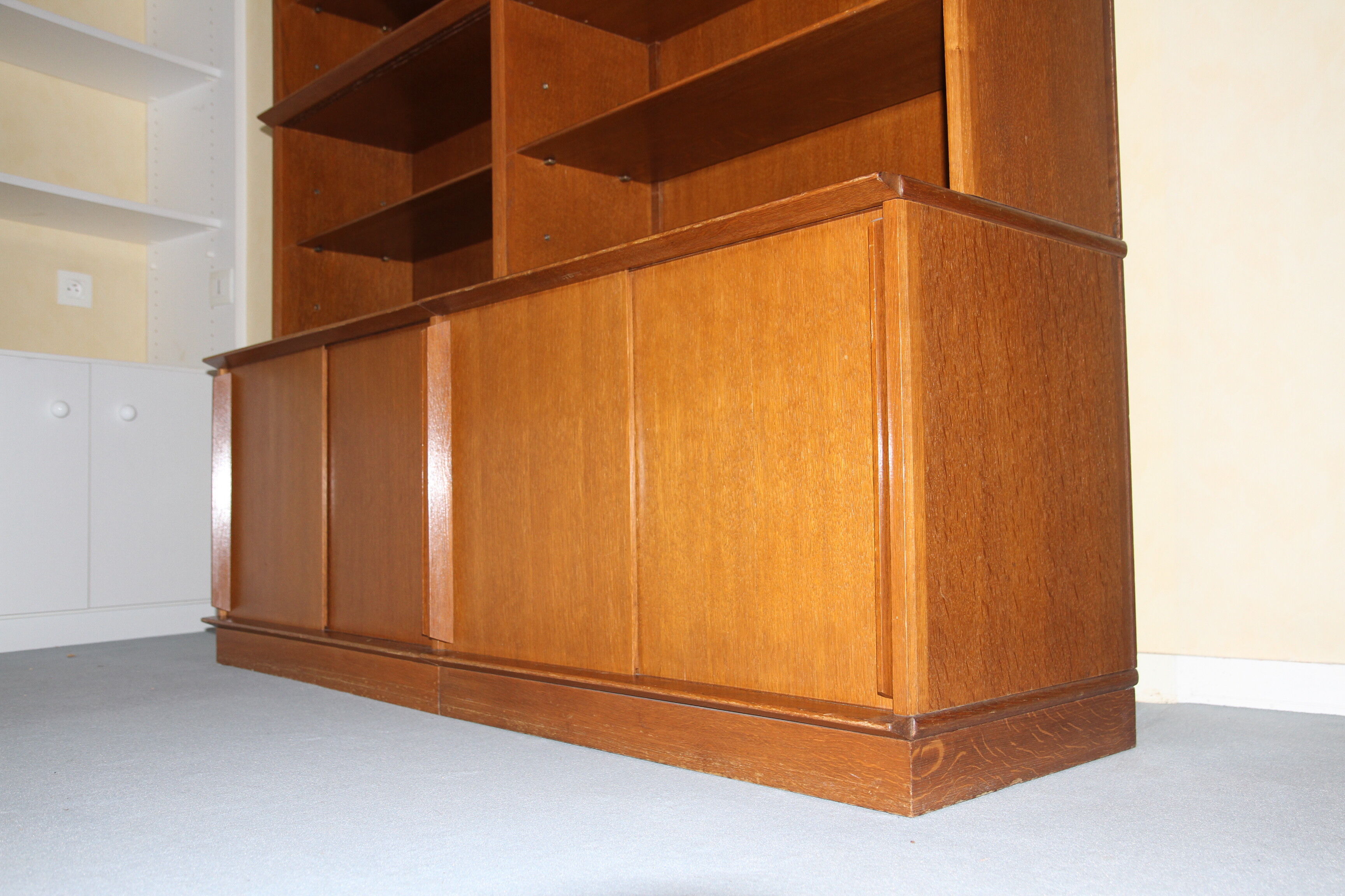 Oscar oak bookcase early 1950s
