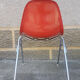 Chaise DSS orange par Charles et Ray Eames pour Herman Miller années 60
