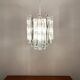 Austrian Ice Glass Chandelier by J.T. Kalmar
