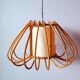 Rattan suspension, Louis Sognot 60s.