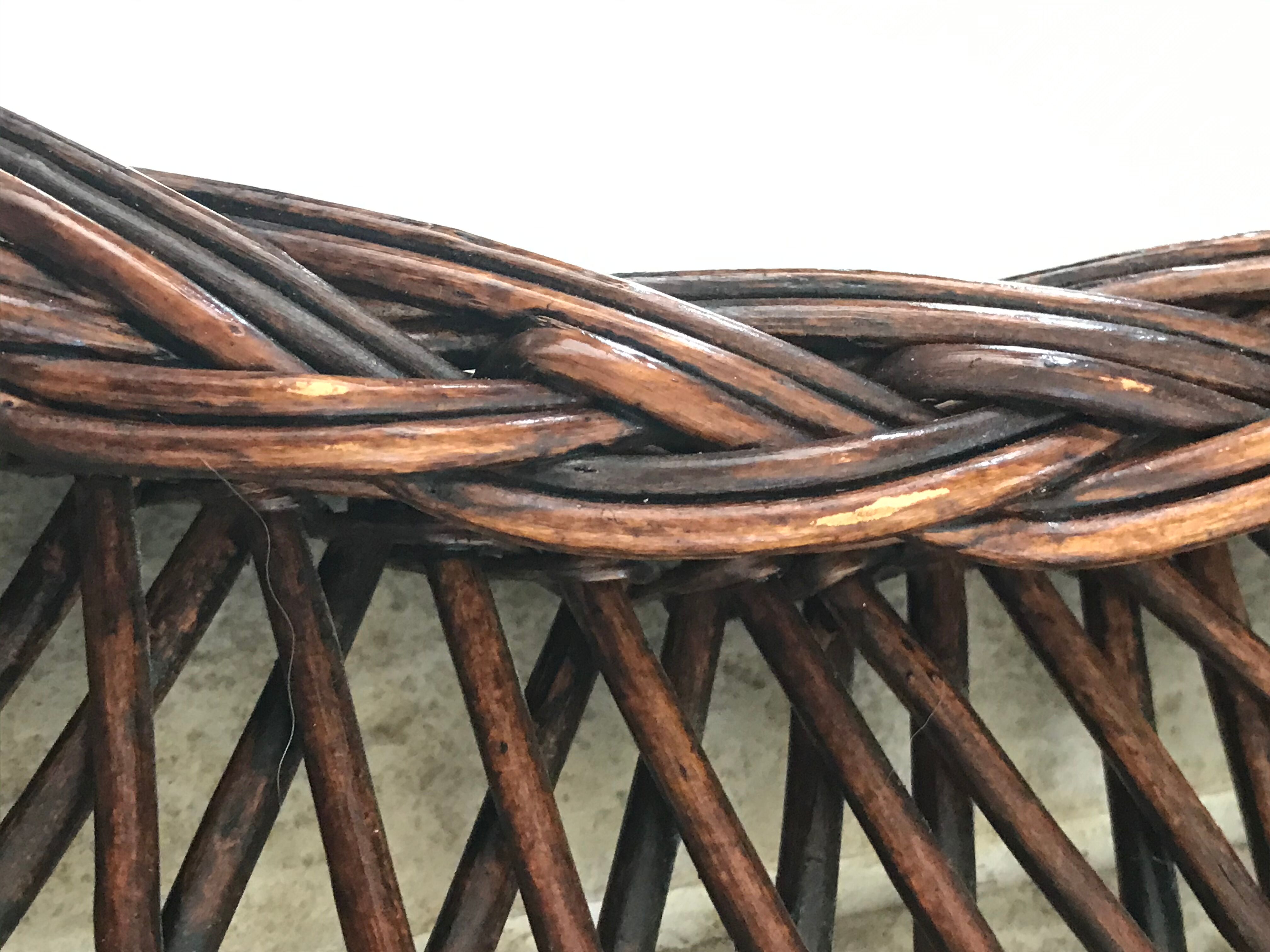 Mirror sun rattan 49cm