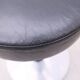 Set of 4 stools Model "Dry Martin" by Pedro Miralles for Akaba in metal and leather, 1980