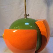 Vintage lamp "Laurence" ball format by François Chatain for Roche Bobois - 80s