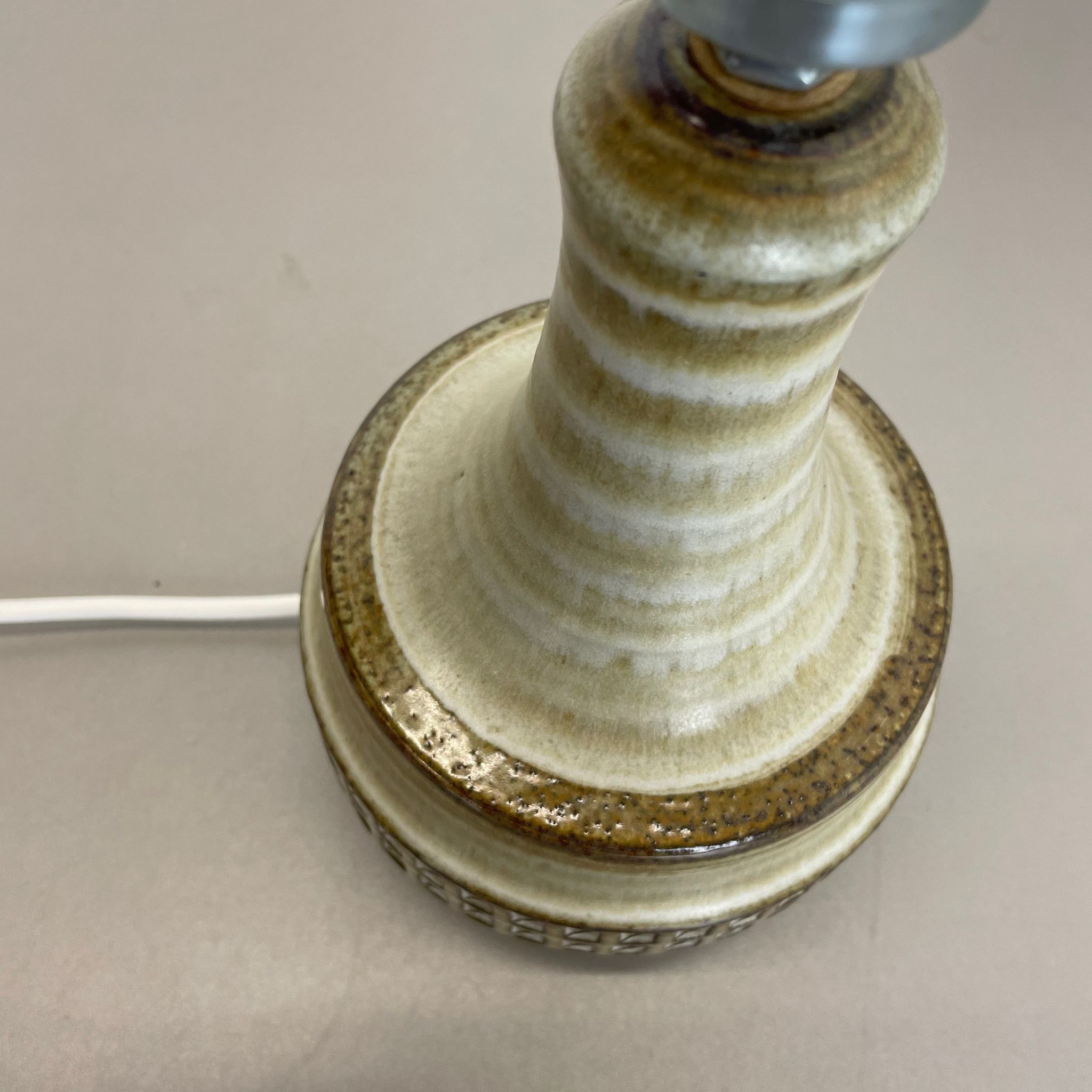 Pied de lampe par Joseph Simon pour Soholm, Danemark 1970