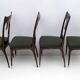 Ico & Luisa Parisi MidCentury Modern Italian Walnut and Bouclè Dining Chair